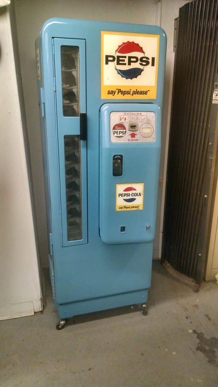 Pin by Juan Manuel on Pepsi-Cola | Coca cola vintage, Pepsi vintage, Soda machines