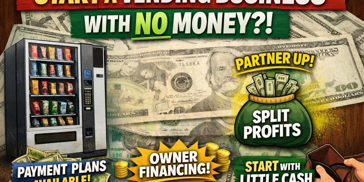 How to Start a Vending Machine Business With No Money