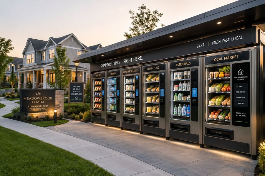 Vending Machine Business Owners Tips & Discussion | So I work in a rural area with alot of new homes being built in the typical cookie cutter areas | Facebook